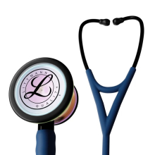 Στηθοσκόπιο 3M™ Littmann® Cardiology IV™ High Polish Rainbow Chestpiece, Satin-finish Navy 6242C