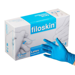 Γάντια Filoskin Latex Χωρίς Πούδρα X-Large (100)