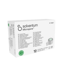 ΤΑΙΝΙΑ SOLVENTUM™ MICROPORE™ χάρτινη 2,5cm x 9,14m. (12τεμ.) κωδ.: 1530-1
