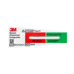 COMPLY STERI-GAGE χημικός δείκτης ατμού  5,1cm x1,9cm (500τεμ.) κωδ.:1243Α