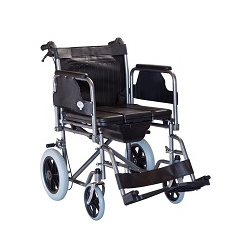 Αναπηρικό αμαξίδιο με δοχείο