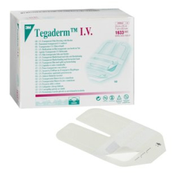 3M™ TEGADERM I.V. 7cm x 8,5cm. (100TEM)  1633