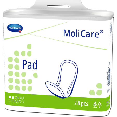 MOLICARE PAD MINI 2σταγ.Σερβ. ελαφρ. ακρ.(28) 168100