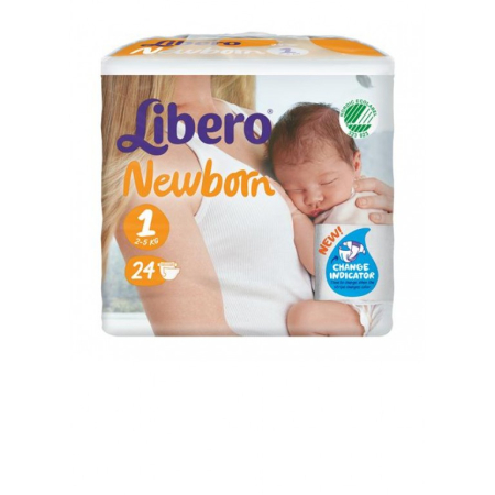 ΒΡΕΦΙΚΗ ΠΑΝΑ LIBERO NEWBORN Νο1 2-5kg. (24)