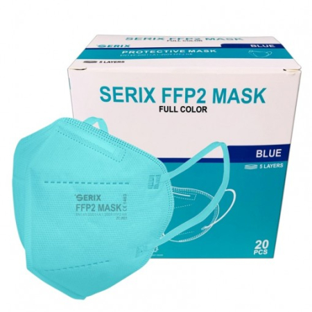 ΜΑΣΚΑ ΣΩΜΑΤΙΔΙΩΝ SERIX FFP2 ΓΑΛΑΖΙΑ