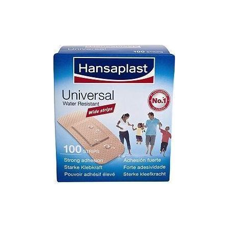 Hansaplast Universal Family Pack 100 Strips 1,9 cm x 7,2 cm