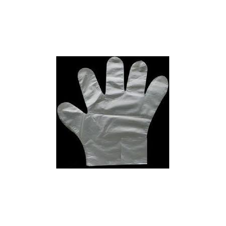 Γάντια Πλαστικά Μίας Χρήσεως Large (100τεμ.)