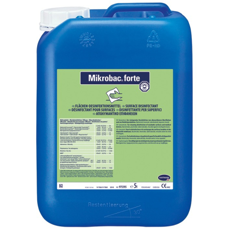 Mikrobac Forte 5lt.συμπυκνωμένο απολυμαντικό επιφανειών κωδ.:9801844