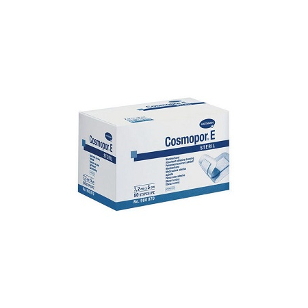 Cosmopor E Αυτοκόλλητη Aποστειρωμένη Γάζα 7,2cm x 5cm 50τμχ κωδ.:900870