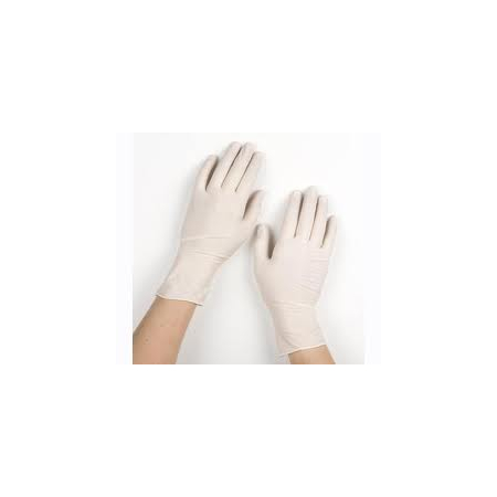Γάντια Latex Με Πούδρα Large (100τεμ.)