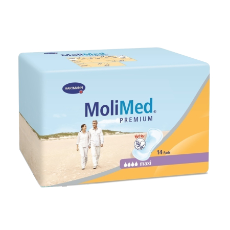 Molimed Premium Maxi Σερβιέτες ελαφράς ακράτειας (14τεμ.) 168654
