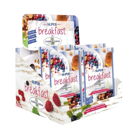 SUPER BREAKFAST ΕΒΔΟΜΑΔΑΣ STAND (24x50g) ΝΙΦΑΔΕΣ ΒΡΩΜΗΣ ΜΕ ΑΠΟΞΗΡ.ΥΠΕΡΤΡΟΦΕΣ